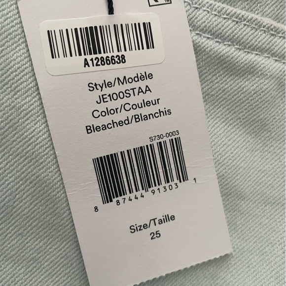 Derek Lam 10 Crosby “Devi Mid-Rise Authentic Skinny" Jeans Light Wash - Picture 7 of 9